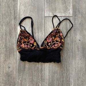 Embroidered Bralette